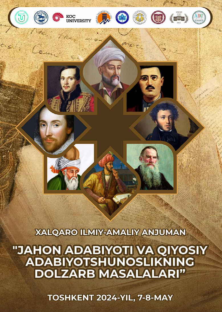 ACTUAL MATTERS OF WORLD LITERATURE AND
COMPARATIVE LITERARY STUDIES