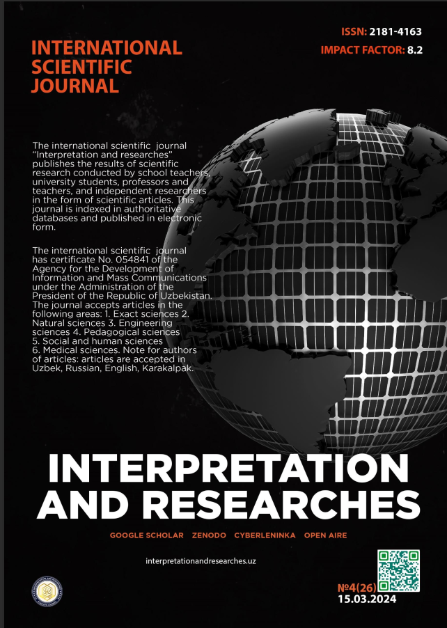 FOETHE AND EASTERN POETRY: DIALOGUE OF CULTURES